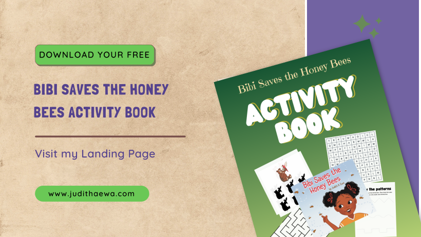 JAEwa_Author's tweet photo. Help your kids explore the wonderful world of honey bees with the FREE Bibi Saves the Honey Bees ACTIVITY BOOK. Your kids will unleash their problem-solving skills as they learn. DOWNLOAD your FREE #ChildrensActivityBook NOW!  https://t.co/2GLo81lpPJ https://t.co/WfUp6ZsipO