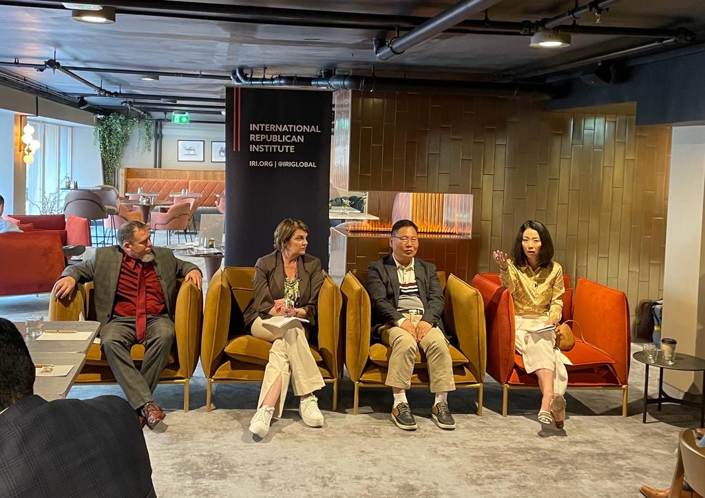 It happened in Oslo, Norway! Around #OSLOFF a meaningful and action-oriented dialogue between Cuban Pastor Mario Lleonart and Korean Pastor Seungeun Kim <a href="/maritovoz/">Mario Felix Lleonart</a> <a href="/Pastorkim_Caleb/">Seungeun Kim</a>. <a href="/IRIglobal/">International Republican Institute</a> Thank you <a href="/ArriagaKristina/">Kristina Arriaga</a> for your wondeful moderation of this powerful discussion.