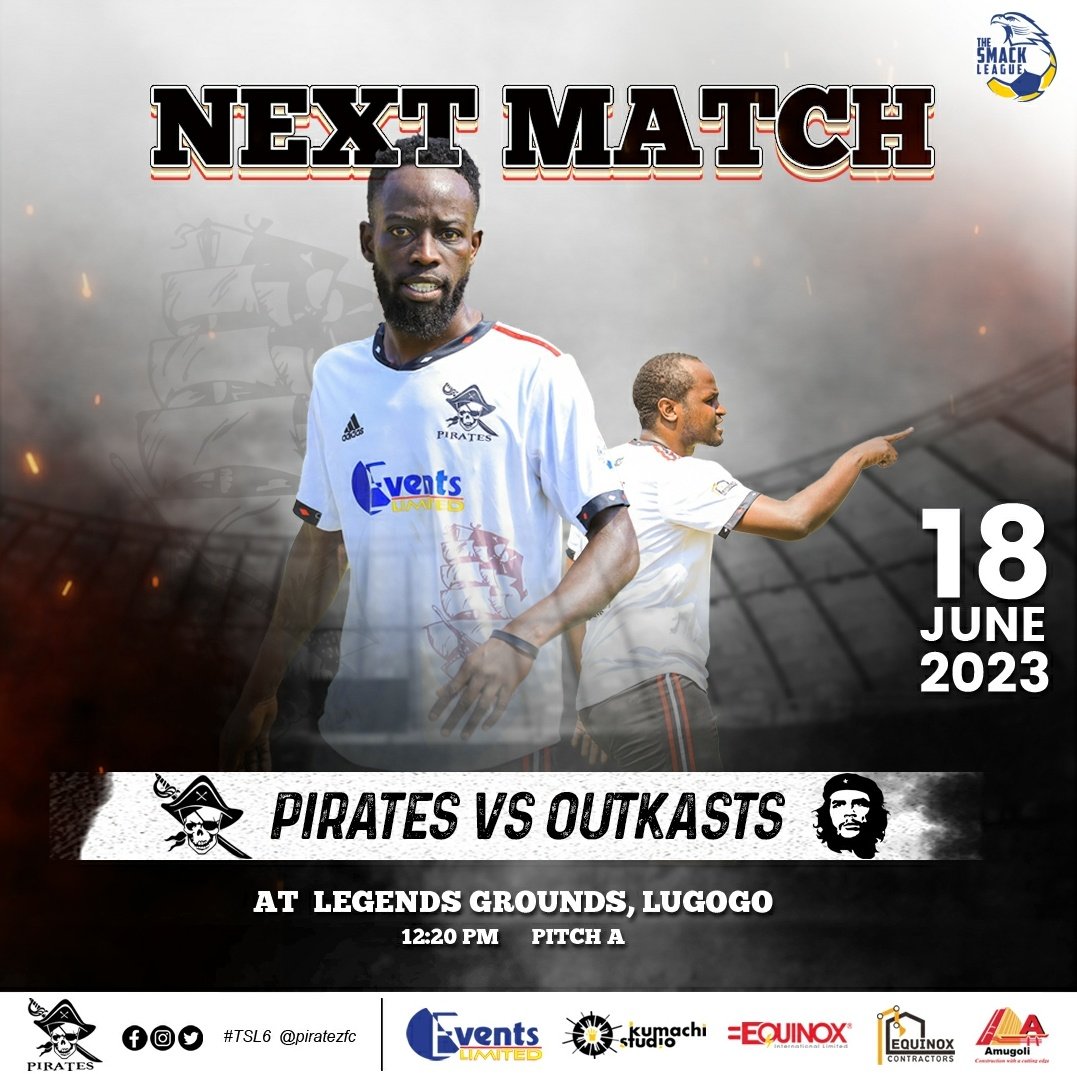 PiratezFC's tweet photo. Enough is enough 🙌🏼

This Sunday at @TheSMACKLeague, the @SmackOutkasts will know why Dead Men Tell no Tales 🏴‍☠️ https://t.co/VU3i0k0lB4