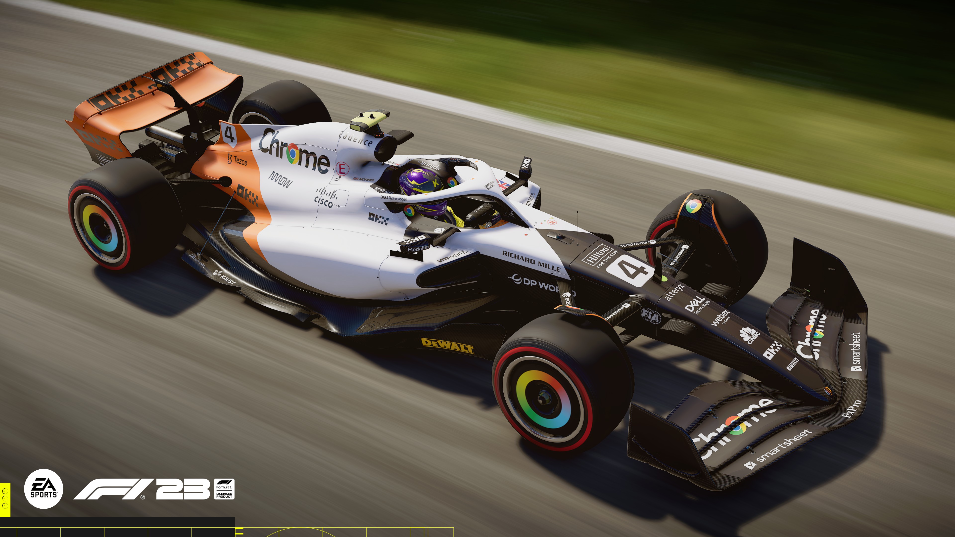 Aarav on X: When you install a livery mod wrong on the #F1 game   / X