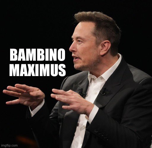 cb_doge's tweet photo. "Population collapse is a major risk to the future of civilization. No new humans means no humanity."

Make more babies! Bambino Maximus! 👶 https://t.co/2JV4onmZc8