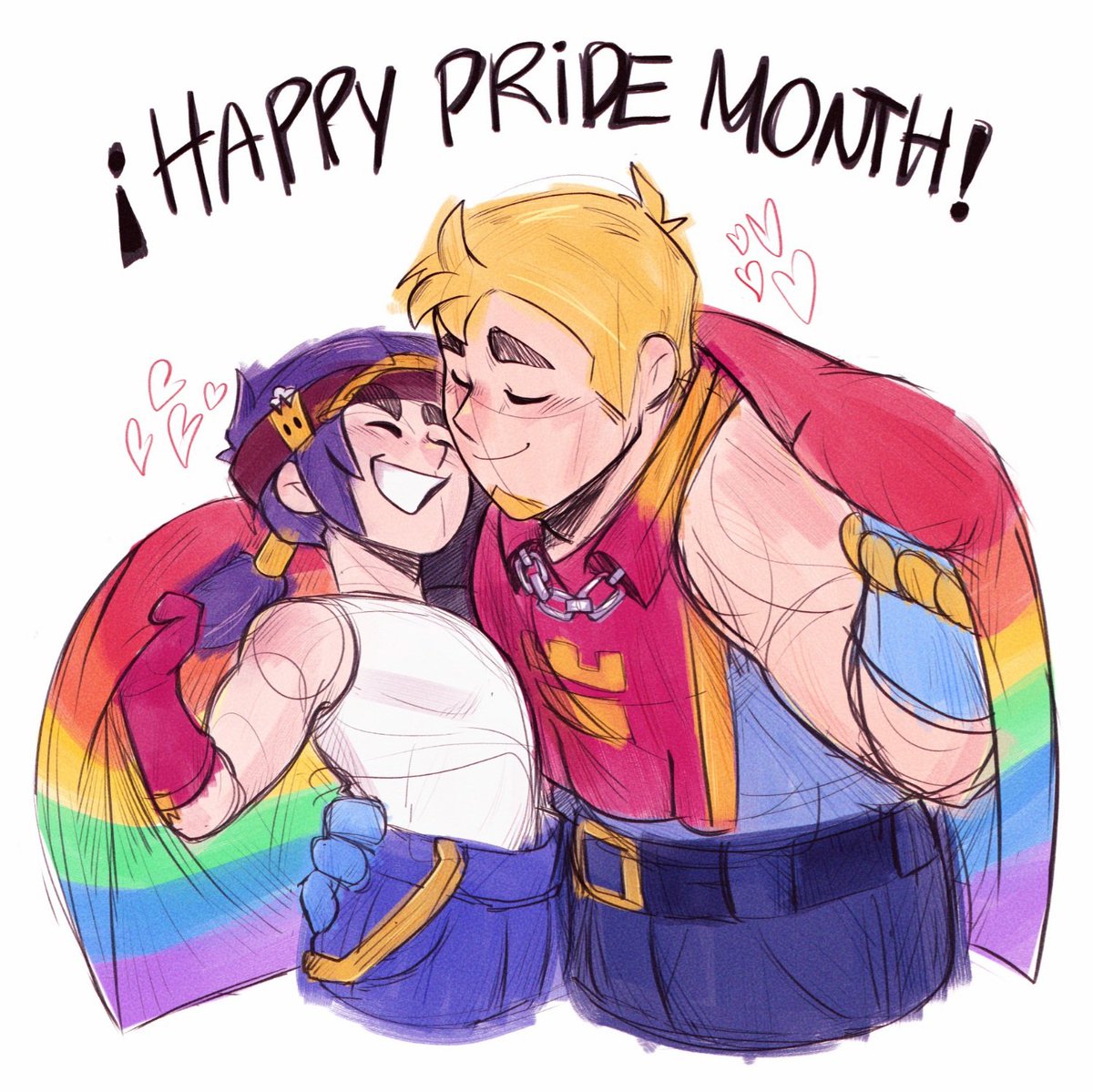 Happy Pride Month! 💕 #BrawlStars #BrawlStarsArt #brawlstarsfanart