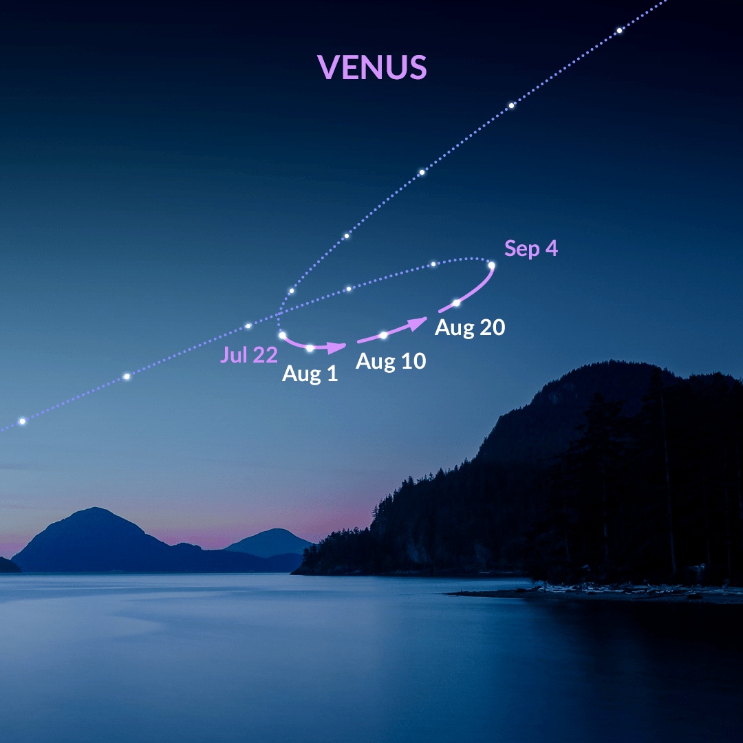 StarWalk's tweet photo. 🔄🪐 When a planet appears to go backward in the sky, it's called retrograde motion. It's all an illusion caused by differences in orbital speed. Check out the retrograde schedules for some planets in 2023 👇️ https://t.co/APaaCen7KS
