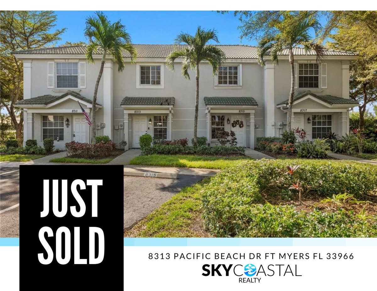 🏡 Just Sold 📷 FT Myers FL skycoastalrealty.com 
.
#fortmyers #bonitasprings #esteroflorida #NaplesFL #fortmyers #photooftheday #florida #floridavacation #beaches #beach #gulfofmexico #fishing #boating #estero #fortmyers #naples #bonitasprings #realtor #realestate