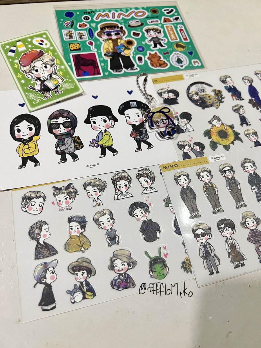 ffffloMIKO's tweet photo. ได้รับของแล้วนะคะ น่ารักมากกไม่กล้าเอามาใช้ เหมือนได้ของแถมเยอะมากก55555 😄ขอบคุณนะคะ 💙💙💙💙 @gagoijaii #GLadyG https://t.co/xAXCawAo6x