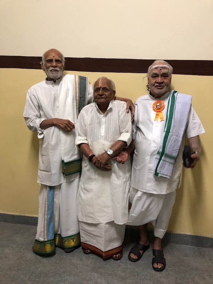 kmthecomposer's tweet photo. The Legendary Trio. #TKMurthy #Vikku #Vinayakaram #VVSubramaniam https://t.co/siI9V3BKle