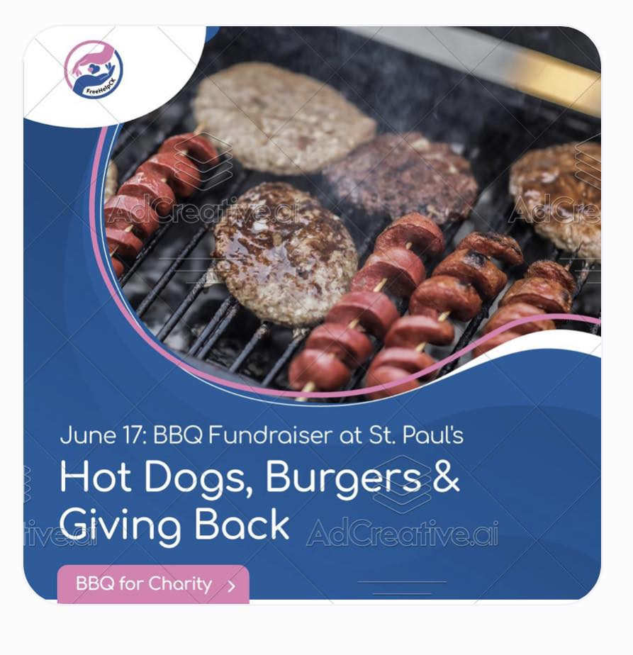 FreeHelpCK is having a Charity BBQ on June 17th.  Stop at St Paul's Church, 450 Park Ave West from 11-2pm. 
#YourTVCK #TrulyLocal #CKont #CharityBBQ #FREEHelpCK @freehelpck