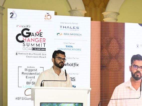 Attended Banking and Finance sector initiative Game Changer summit, spoke about svamitva and finacial inclusion.