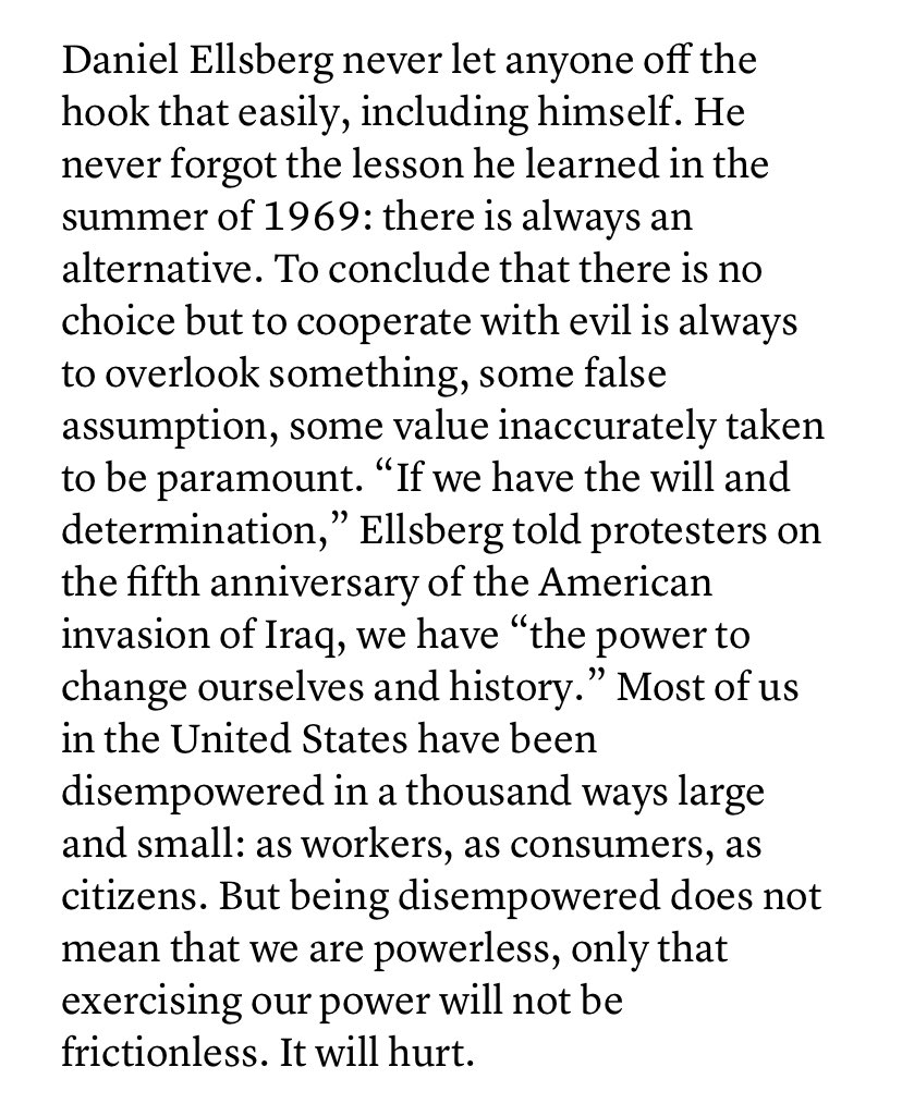 erikmbaker's tweet image. This is the core of what I feel we ought to learn from his life