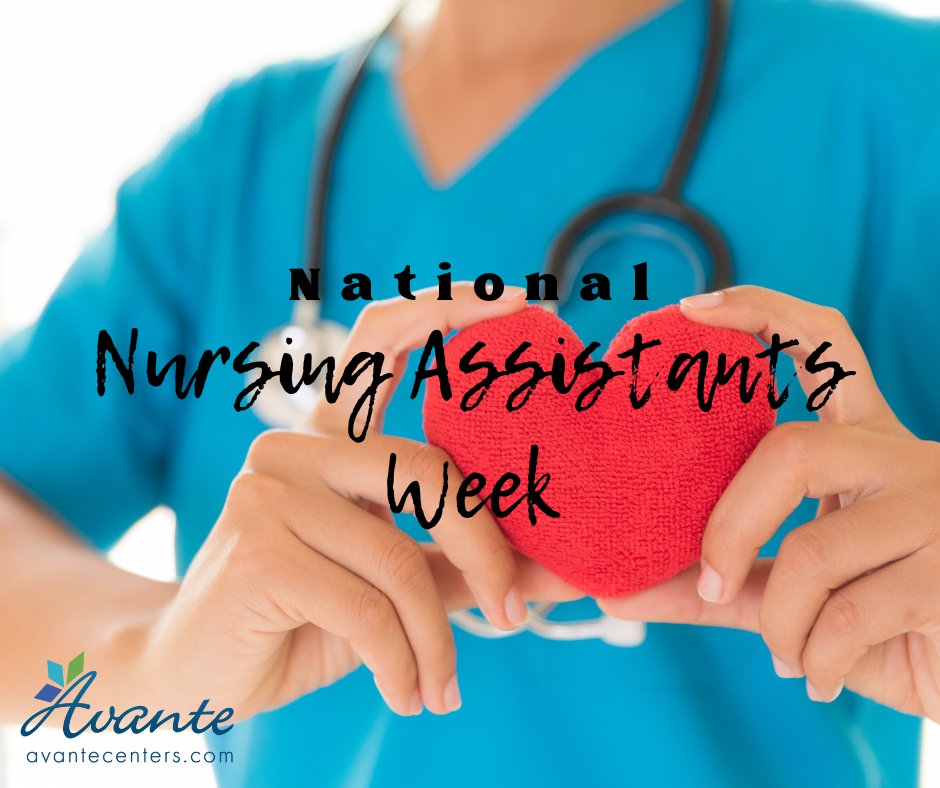 National Nursing Assistants Week!

Huge shout-out to all nursing assistants for their dedication and passion! Your unwavering care and support make the world a better place

#NationalNursingAssistantsWeek #HealthcareHeroes #NursingAssistants #UnsungHeroes #Nursing #SkilledNursing