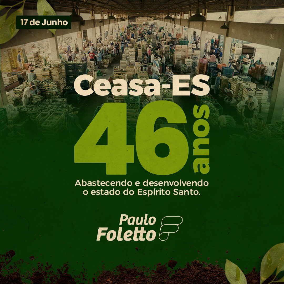 Parabéns, Ceasa ❤️