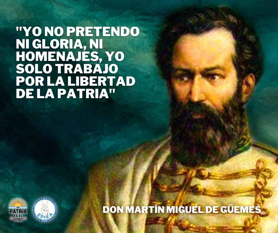 EpikaGesell's tweet photo. Seamos cada día más #Infernales con los enemigos de siempre.
#GuemesEterno https://t.co/0He1tx5LA1