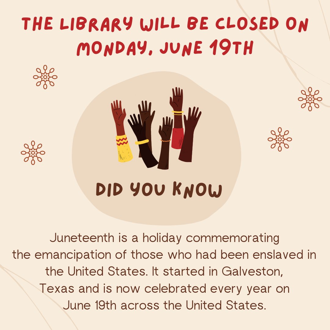Ruth Keeler Memorial Library (@keelerlibrary) on Twitter photo #Juneteenth #FreedomDay #NorthSalemNy #RKMLibrary #Equality #Juneteenth #FreedomDay #NorthSalemNy #RKMLibrary #Equality