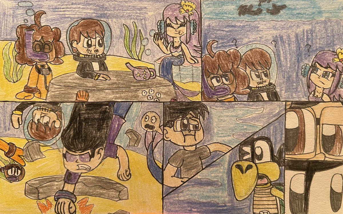 SuperAndyYo19's tweet photo. “Diving into Chaos”
So….. The Next #SuperShellArc Video is in the Works.
Starring @realjosemat2953 & @UnknownArtistML as Super Shell & Other explore a Cave for Treasure, The Time Stone. However, They Found Something else…. Something Horrible.
See you for it Soon! https://t.co/QteqCWW0nJ