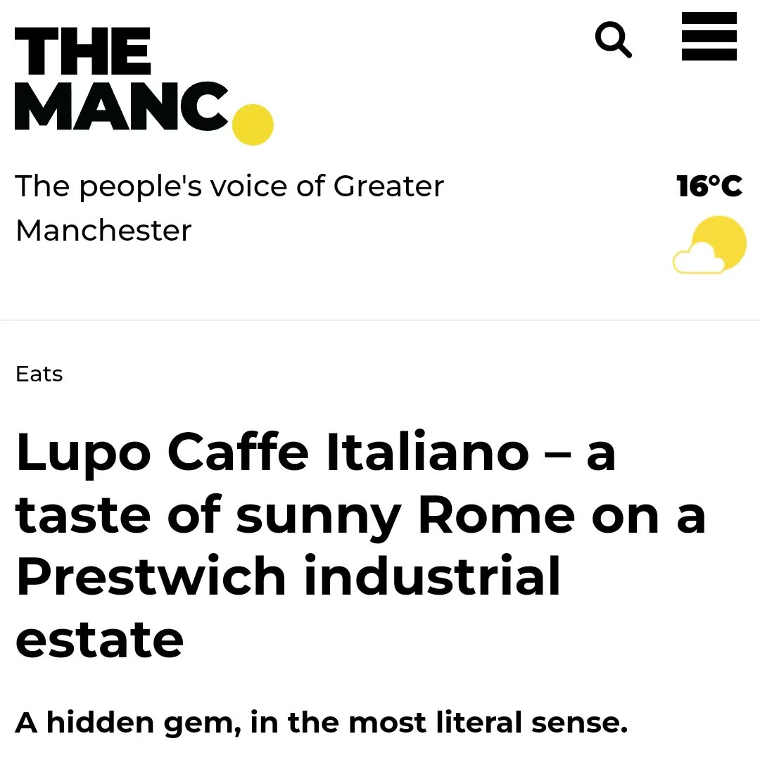 Lupo Caffè Italiano tweet media