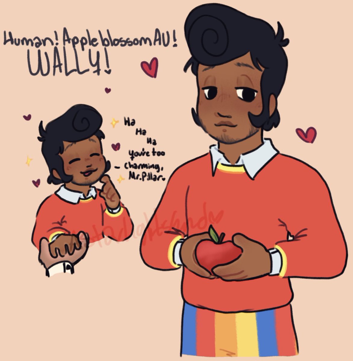 🍎Human Apple Blossom au!💔 Wally!!!
I updated his human design a bit and I drew Human!Wally before but he was sick and with his dad (Clownsuu’s Human!Home) :,]

tumblr.com/astarlightsend…
#WelcomeHome #WallyDarling #WallyDarlingAU