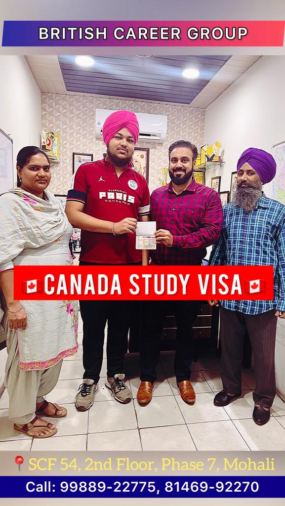 🇨🇦 Study Visa Approved in 1 month by British Career Group. Apply Yours With Us Today.

#britishcareergroup #studyvisa #highereducation #internationalstudents #scholarships #studyincanada #studentvisa #internationalstudent #studyinaustralia #studyinuk #studyvisa