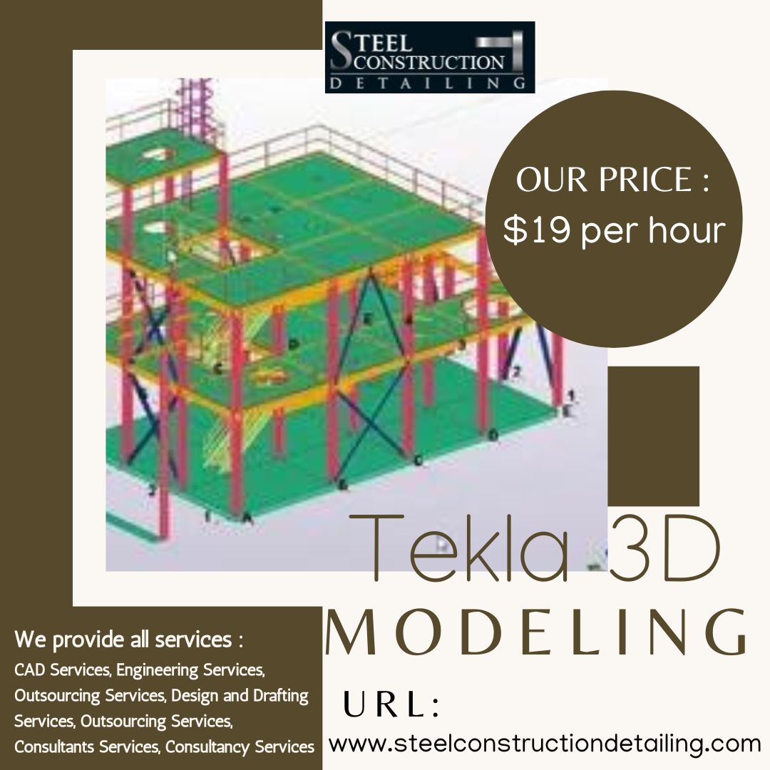 SteelConstruct6's tweet image. Connected with US for #Tekla3DModelingServices with affordable price. 

URL:
t.ly/tWPz

#Tekla3DModeling #Tekla3DDesign #Tekla3DDrafting #CADServices #SteelCad