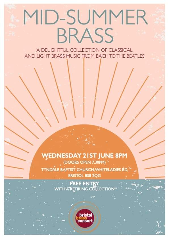 We're all ready for this next week.
See you there for some lovely tunes for a summer evening. 🙂