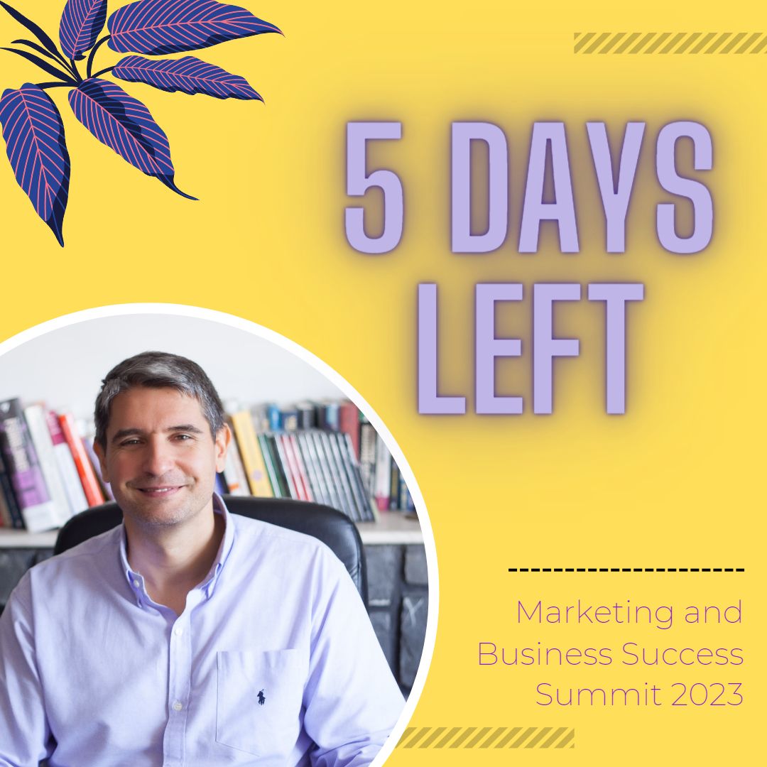 EugenCPopa's tweet photo. 🌟 The upcoming Marketing and Business Success Summit it's just 5 days away! ⏰
.
💥 Don't miss out on this game-changing opportunity! Register now and transform your business!
https://t.co/LfdqQS9Nyh https://t.co/I38QkdIapJ