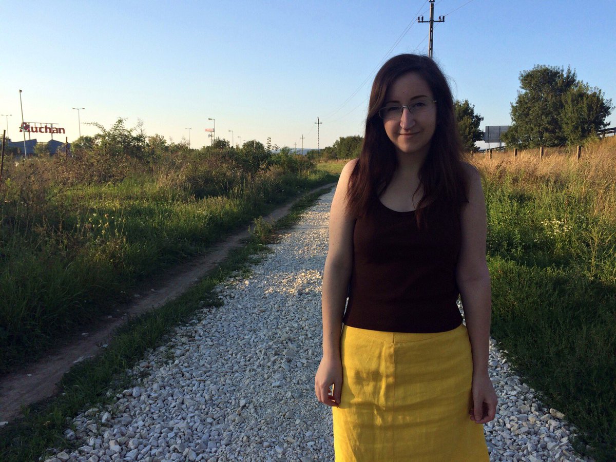 2016 What a puffy face i had…🥲 #2016 #girl #cute #cutegirl #brunette #brownhair #photo #glasses #eyeglasses #girls #girlwithglasses #girlswithglasses #nature #auchan #city #pestmegye #hungary #smile #smiling #yellowskirt #hungarian #woman #young