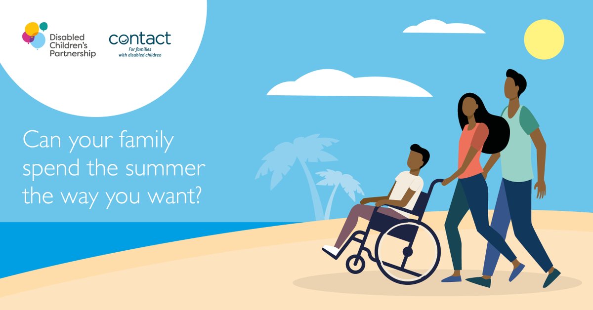 🔔 SURVEY NEWS! Are you a parent carer thinking about the upcoming summer holidays? Our new survey seeks to find out how parents are planning summer holiday activities for their disabled children. You can find the survey here: bit.ly/DCPSummer - closing 2nd July!