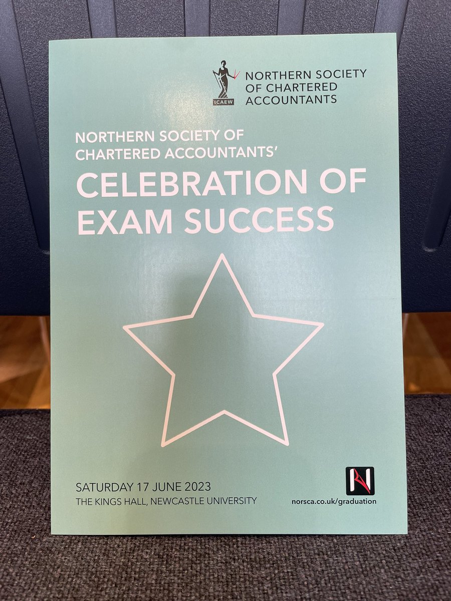 Today we celebrate the success of <a href="/ICAEW_NorSCA/">ICAEW NorSCA</a> students who have achieved exam success in the #ICAEW exams in the wonderful King’s Hall, #Newcastle University 
#ICAEWintheNorth #finance