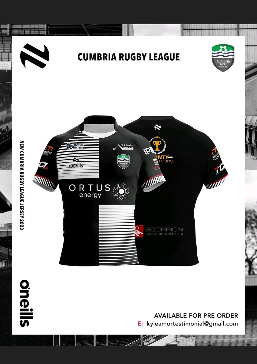 🚨 𝐎𝐮𝐫 𝐛𝐢𝐠 𝐧𝐞𝐰𝐬 𝐢𝐬 𝐡𝐞𝐫𝐞……

I’m delighted to announce my Testimonial Cumbria Rugby League shirt is now on sale.

𝐉𝐨𝐢𝐧 𝐮𝐬 𝐢𝐧 𝐛𝐞𝐢𝐧𝐠 𝐂𝐮𝐦𝐛𝐫𝐢𝐚𝐧 &amp; 𝐏𝐫𝐨𝐮𝐝 𝐨𝐧𝐜𝐞 𝐦𝐨𝐫𝐞!!

To order please head to our Facebook page 👇🏻

facebook.com/profile.php?id…