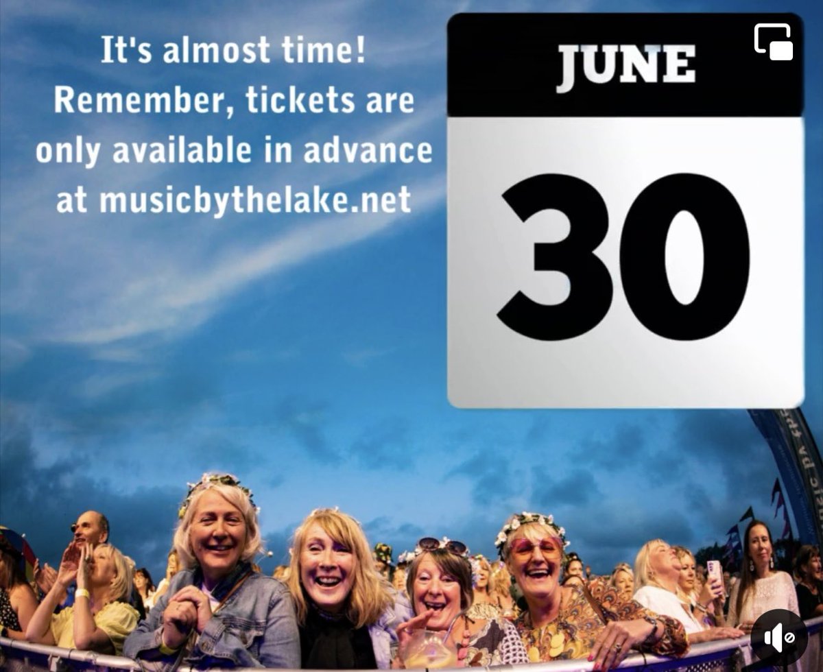 WeldmarMatt's tweet photo. This is not a drill 🚨 

Tickets for Music by the Lake will not be available on the gate and must be purchased in advance. 

Just 2 weeks to go! All in aid of @Weldmar 

https://t.co/0tSbOL8Fq7 1/2 https://t.co/RlRJIiLHNL