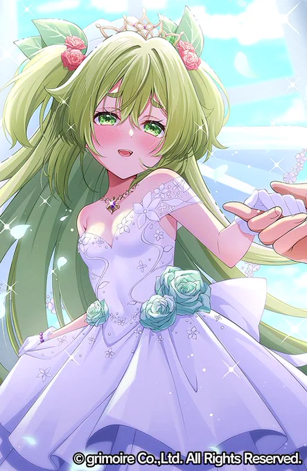 ブレxブレさん()にて、ミョルニル=アルファちゃんのブレイドグラフを描かせていただきました～! PUガチャは20日までとのこと、ミョルファちゃんをどうぞみなさまの"本物"にしてあげてください…#ブレxブレ