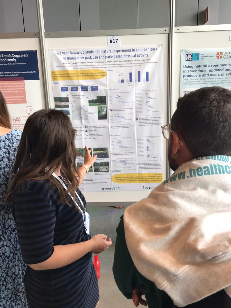 #ISBNPA2023 has been such a great experience! Glad I had the opportunity to present my research on urban parks and physical activity among older adults! <a href="/HealthUGent/">Health Promotion UGent</a> <a href="/BSW_UGent/">BSW UGent</a>