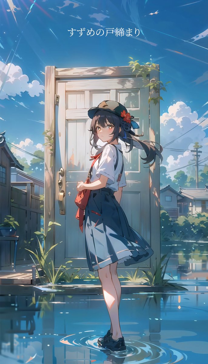 Hu Tao vlog #73 #hutao #Genshinlmpact #stablediffusion #AIイラスト #AIart #Suzume