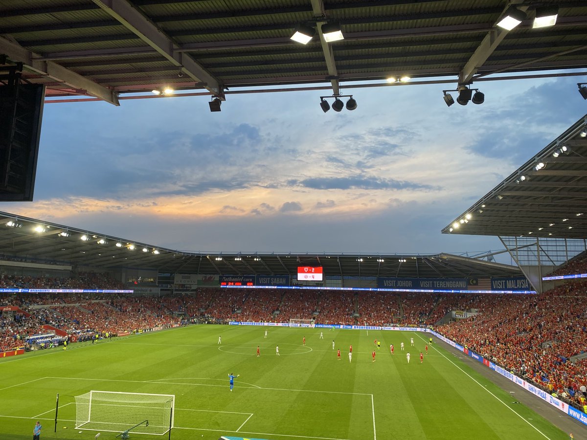 simonalistair1's tweet photo. Shocking performance from #Cymru last night but massive respect to the small band of #Armenian fans who were brilliant before, during & after the match #WALARM 🏴 🇦🇲 https://t.co/pBhOBFJj6T