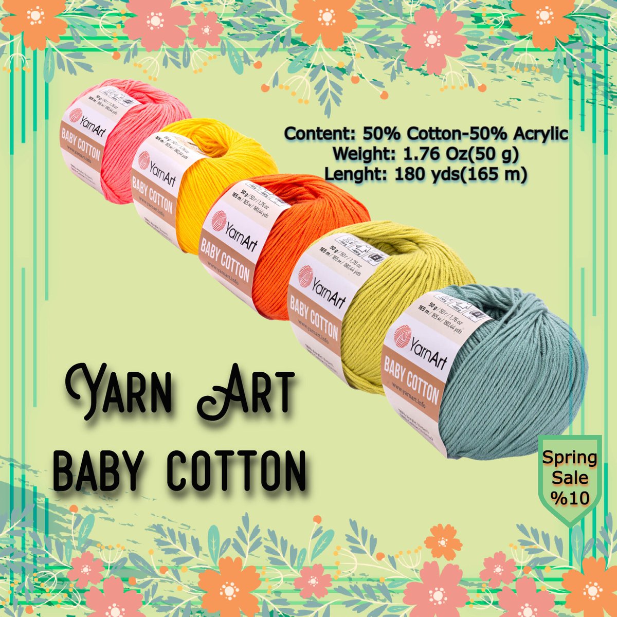 quezzquality's tweet photo. Yarn Art Baby Cotton https://t.co/b35e4kJw6w