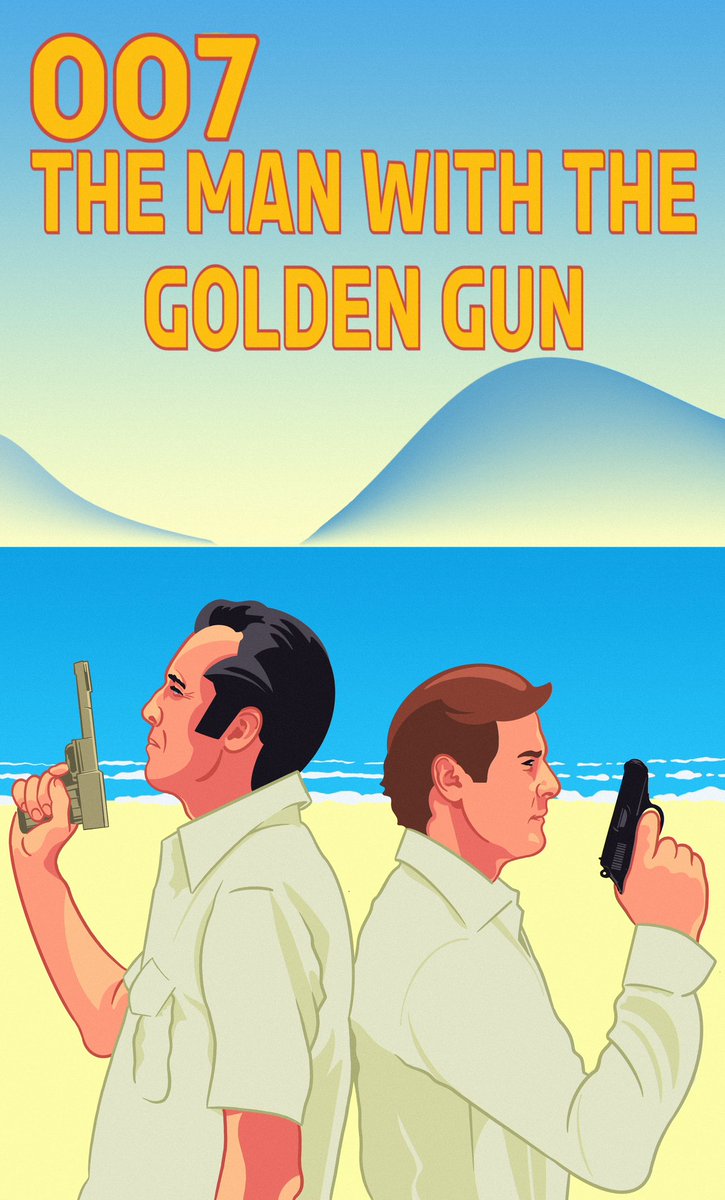 #JamesBond #themanwiththegoldengun #Fanart #digitalart