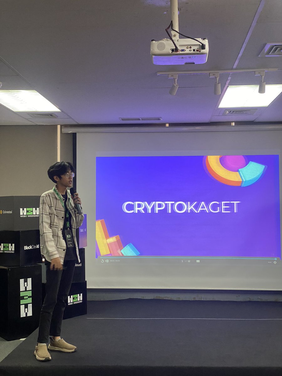 Web3Weekend's tweet image. It’s time for Crypto Kaget to pitch their project!