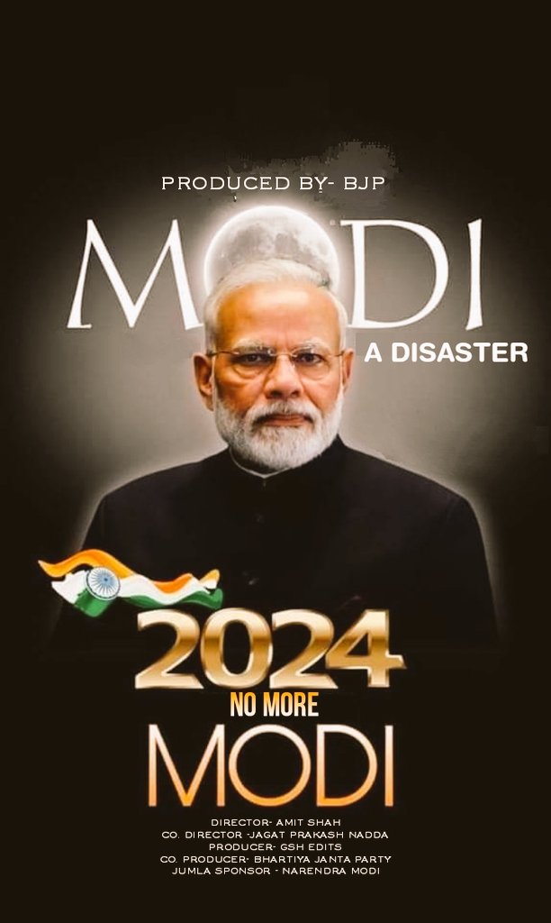 gsh_edits's tweet image. Modi a disaster

#IndiaWantsUnity