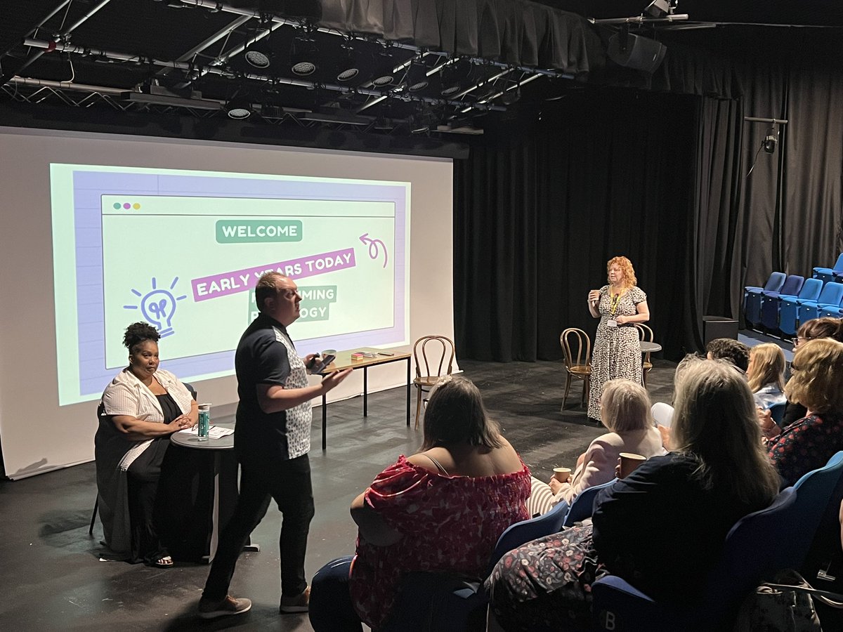 We’ve just started our Reclaiming Pedagogy conference with @SwailesRuth 
We have a presentation from @Valerie_JKD and a selection of workshops, including one with  @Angelica22ac 👍🥳

Let’s go 🙌🤩

#ReclaimingPedagogy #Reflect #Connect #TeamEC #EYFS