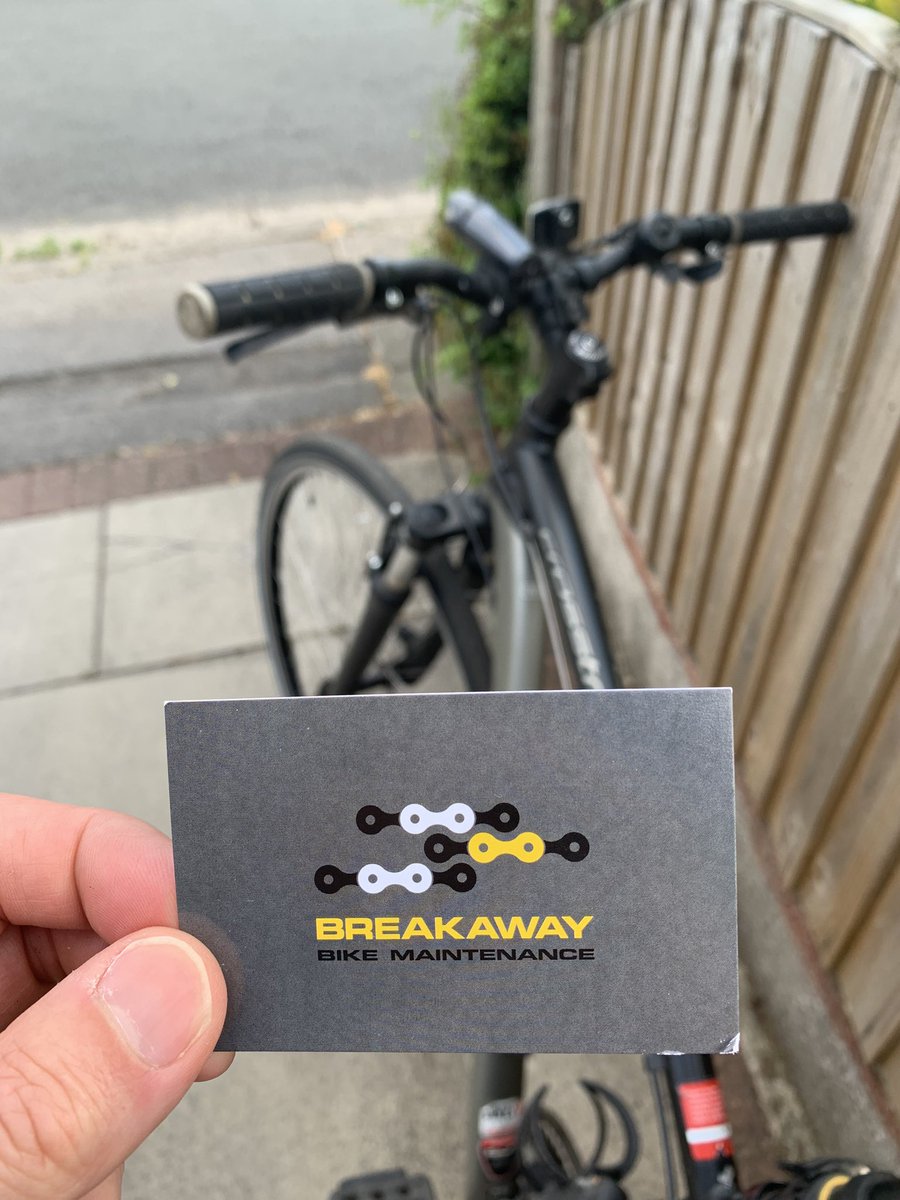 Great service from Lee and Sam at Breakaway Bike Maintenance in the arches in Broadheath. Talked me through everything they did to my bike and gave me honest advice. Unfortunately, there isn’t much life left in my bike! But they’ve got me back on two wheels