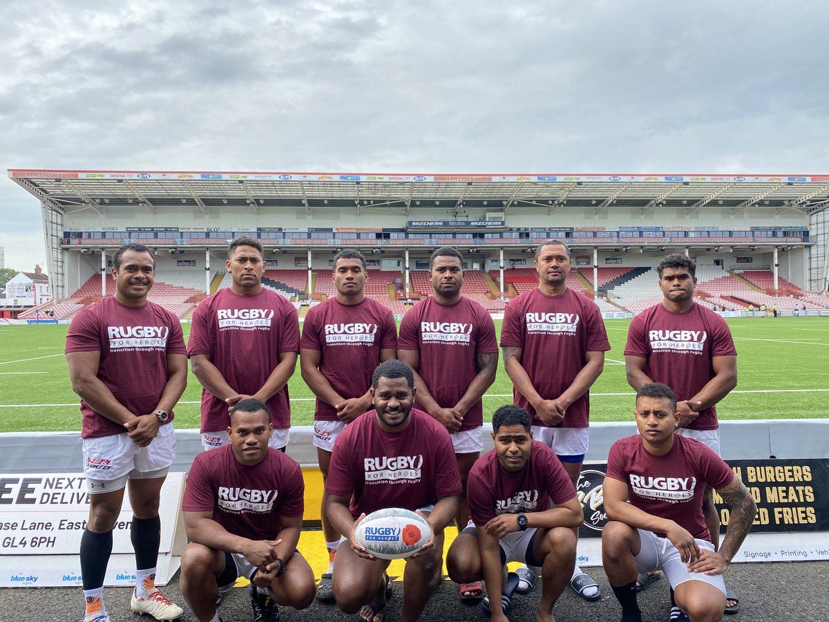 Rugby for Heroes (@rugbyforheroes) on Twitter photo just getting ready for the โฆ<a href="/Ben_J_Morgan8/">Ben</a>โฉ testimonial 7โs the โฆ<a href="/Rugbyforheroes/">Rugby for Heroes</a>โฉ team Fiji are looking forward to a challenging day come on down and support Ben and the teams playing. โฆ<a href="/miketindall13/">Mike Tindall</a>โฉ โฆ<a href="/thinusdelport/">Thinus Delport</a>โฉ โฆ<a href="/ShaneWilliams11/">Shane Williams</a>โฉ just getting ready for the โฆ<a href="/Ben_J_Morgan8/">Ben</a>โฉ testimonial 7โs the โฆ<a href="/Rugbyforheroes/">Rugby for Heroes</a>โฉ team Fiji are looking forward to a challenging day come on down and support Ben and the teams playing. โฆ<a href="/miketindall13/">Mike Tindall</a>โฉ โฆ<a href="/thinusdelport/">Thinus Delport</a>โฉ โฆ<a href="/ShaneWilliams11/">Shane Williams</a>โฉ