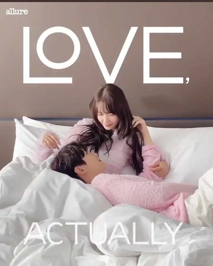 When the cover dropped, some fans went “Are they in bed? Couldn't be, right?”

Turns out, YoonA and Junho are REALLY in bed 🤭