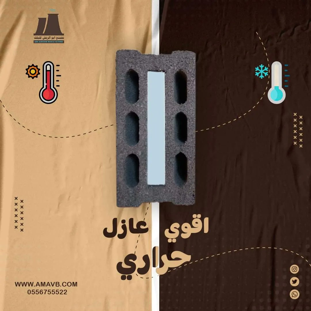 بلك بركاني

مصنع ابوالريش متخصصون في صناعة البلك البركاني السوبر نعمل علي تلبية كافة احتياجات البناء الحديث

نسعد بخدمتكم في كافة انحاء المملكة
0556755522
buff.ly/3WzfqwE

#البلك_البركاني
#مقاول
#بناء_وتشيد