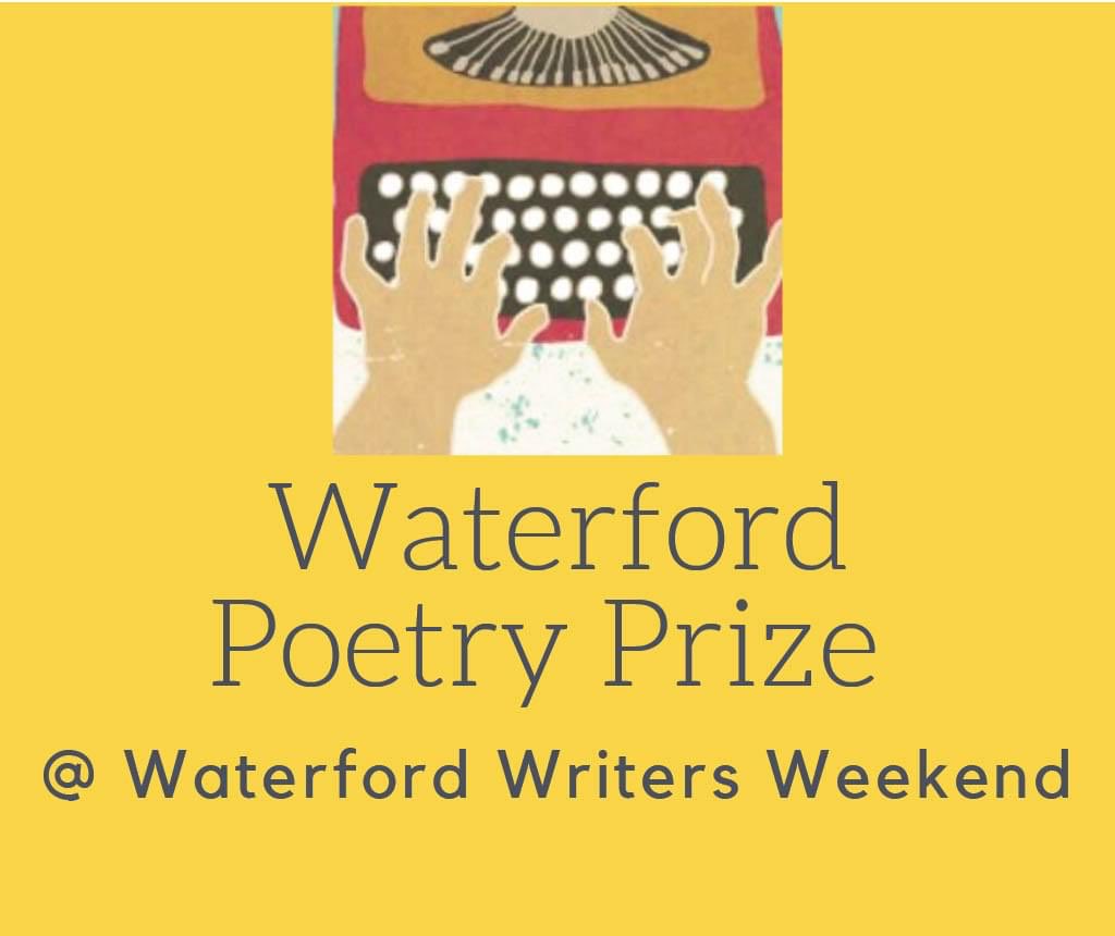 Hey poets! I'll be judging the Waterford Poetry Prize again and you should enter this year! 

A tasty 1st prize of €400 plus a visit to the Molly Keane Writers Retreat 🏆👌

RTs appreciated so this opportunity reaches as many poets as possible 🤸‍♀️

Details below 👇