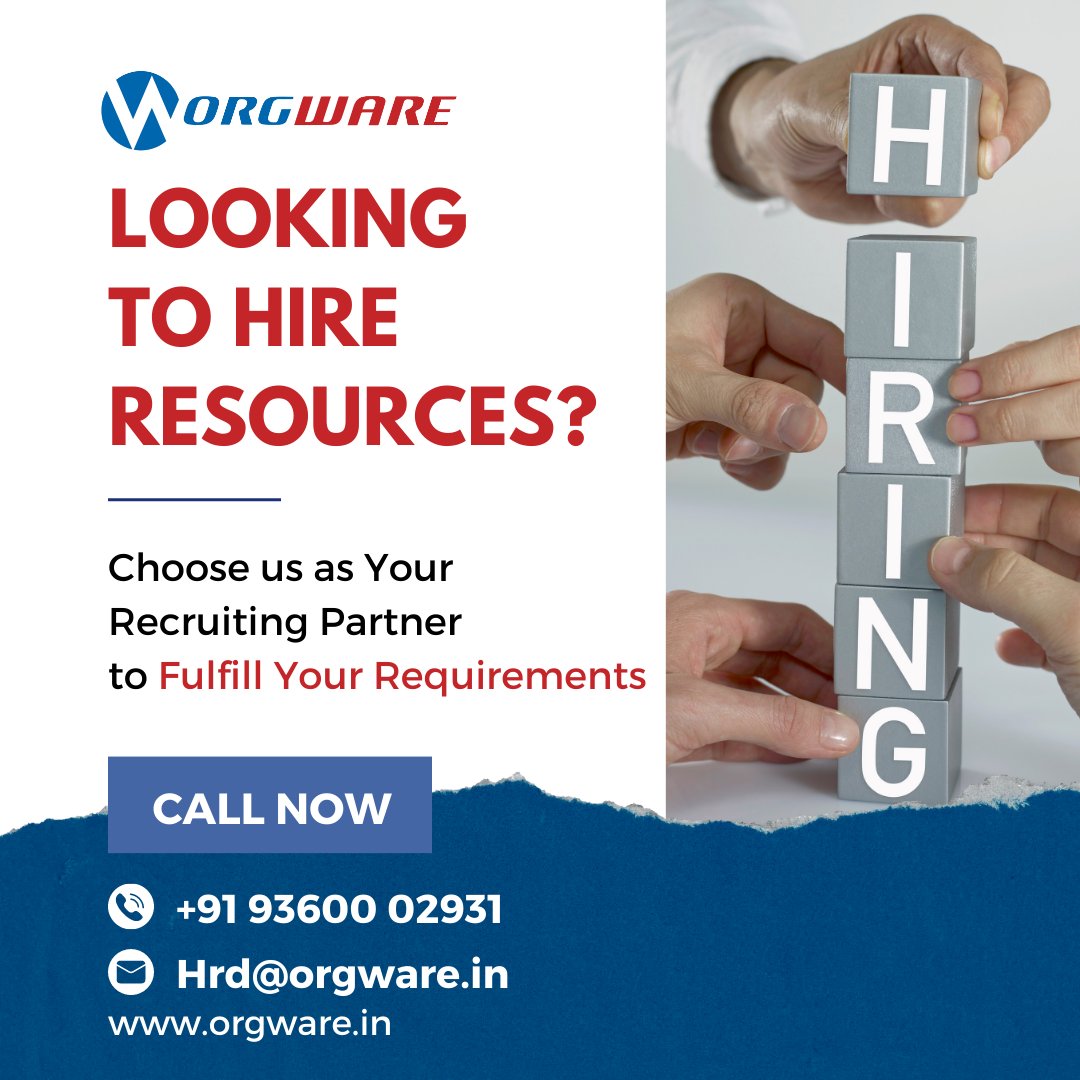 Orgware_1's tweet photo. Reach Us
Call +91 9360002931
hrd@orgware.in
https://t.co/7izta7l1n9
#orgware #recruiters #staffingfirm #humanresource #staffingservices #staffingcompany #staffing #hr #talentacquisition #recruitment #recruiting #humanresources #recruiter #talentmanagement #career #recruitment https://t.co/QA9sgrrqXe