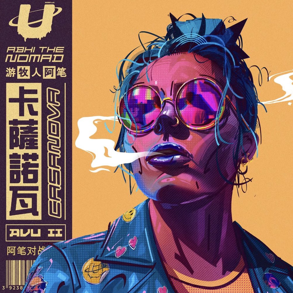 geekmanfk0903's tweet image. Abhi The Nomadの最近のシングルのジャケッめちゃくちゃ好き。