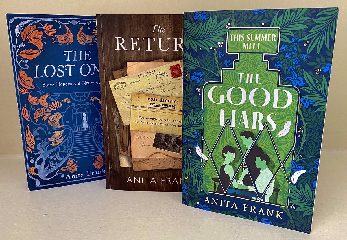 #BookTwitter! THREE #Bookgiveaway! If you fancy winning a proof copy of #TheLostOnes, #TheReturn AND my new book #TheGoodLiars, which is out on 17th August, just:
FOLLOW, LIKE, RETWEET and TAG A BOOKISH PAL. 
UK only. Competition also running on my Instagram. Closes midnight 24/6