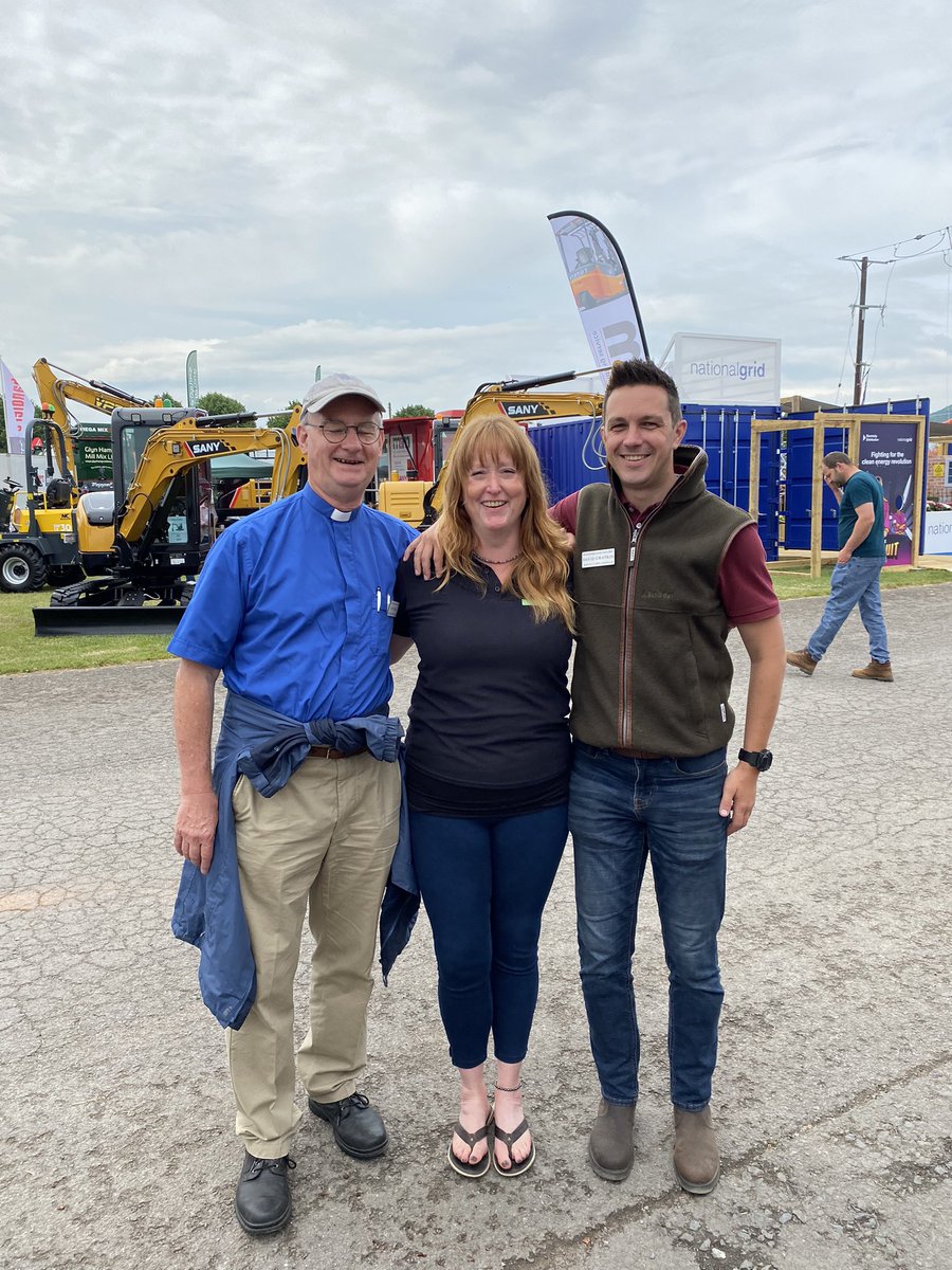 agchap's tweet photo. Borderlands Rural Chaplaincy and We are Farming Minds, working together to support farmers, at the Royal Three Counties Show https://t.co/TXXJcOPBuP