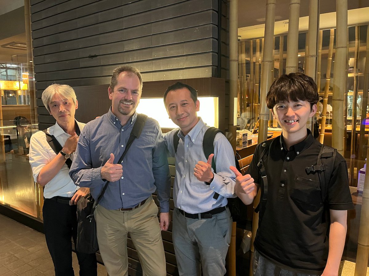 Hutton_Lab's tweet image. Thanks to @HirokiOguri and colleagues for hosting me at the University of Tokyo. A great day discussing peptide thioamides and tyrosine containing natural products, and a fun evening tasting the local delicacies in Ueno.