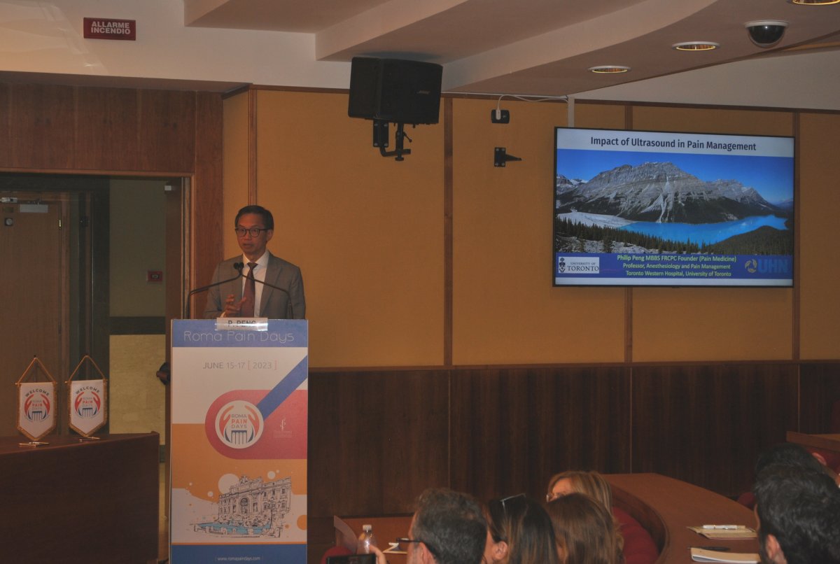 Symposium "Ultrasound support in pain management"
Chairs: Giustino Varrassi and Vittorio Schweiger
Speakers: Ezio Amorizzo, Tolga Ergönenç, Philip Peng
#ultrasound #painmanagement #RPD23
<a href="/giuvarr/">giuvarr</a> <a href="/tolgaergonenc/">Tolga Ergönenç, MD</a> <a href="/DrPhilipPeng/">Philip Peng （彭文新)</a>