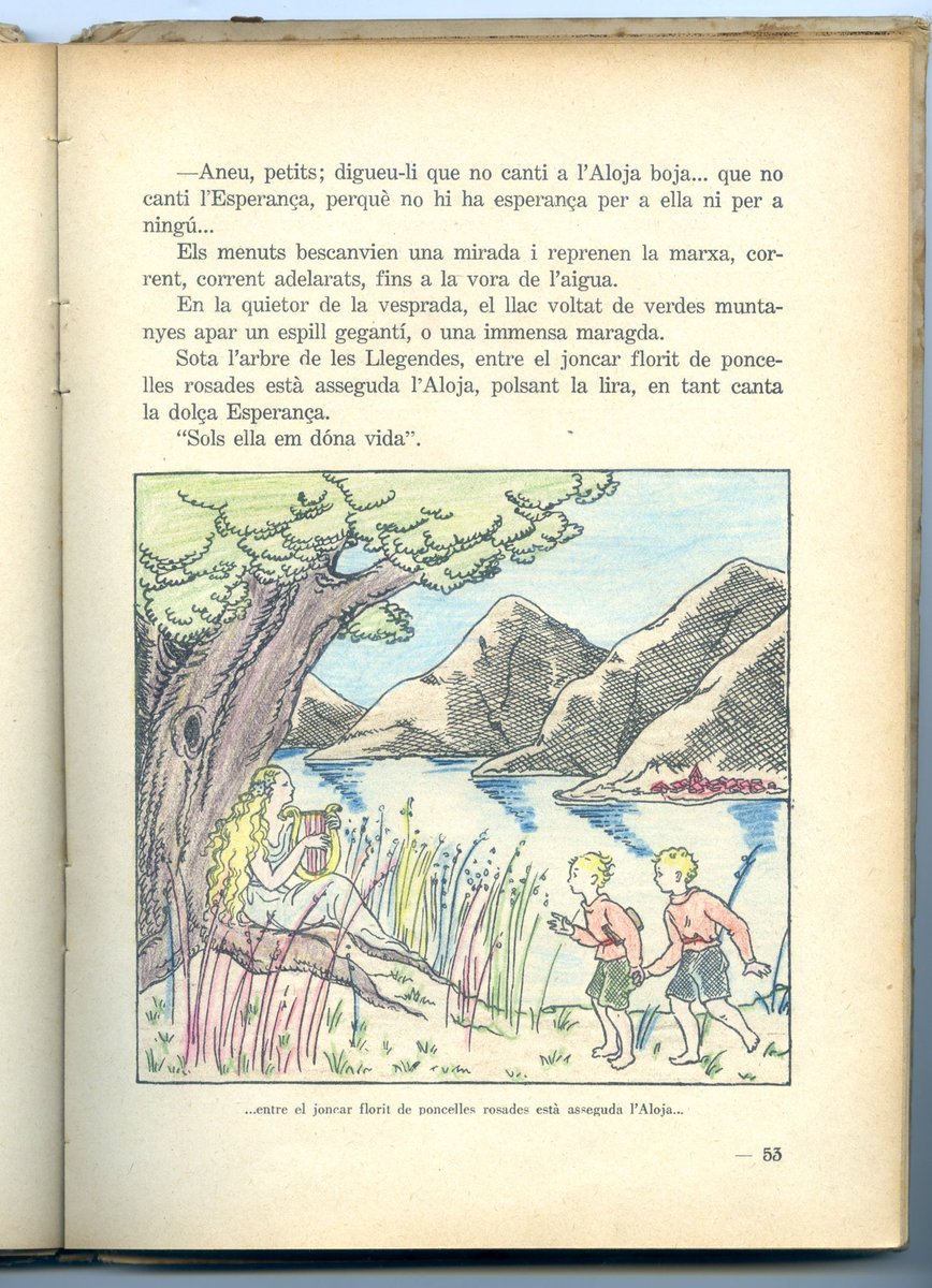 jfainaud's tweet image. El goig del retrobament i la relectura de la besàvia Carme Karr: Contes de l'àvia [Il·lustracions de Maria i Clotilde Cirici Pellicer]. Barcelona: Llibreria Bonavia, 1934.
#Karr #CiriciPellicer #Llibreillustrat #Picturebook